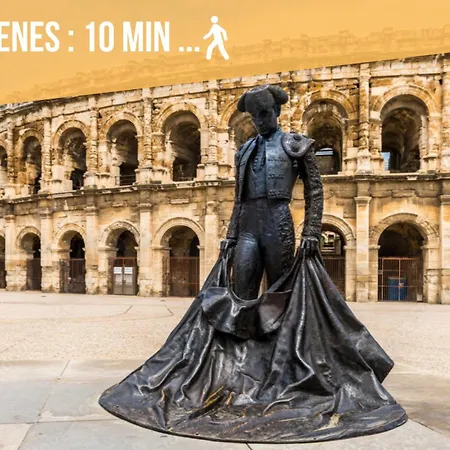 Daire La Nimoise T2 Avec Climatisation Et Netflix Centre